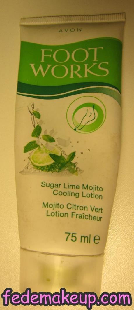 Review Avon Foot Works Sugar Lime Mojito