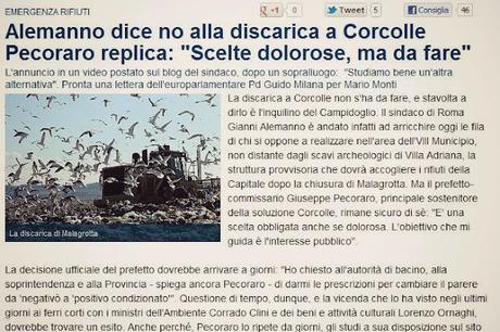 Un po' di rassegna stampa Un po' di rassegna stampa