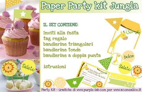 Paper Party kit Jungla
