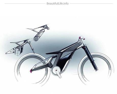 concept design e-bike audi