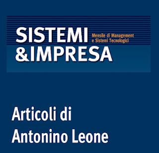 Sistemi e Impresa, articoli di Antonino Leone