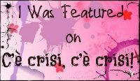 Linky Party #9 “La Vie en Rose” segnalato da c'e' crisi banner piccolo