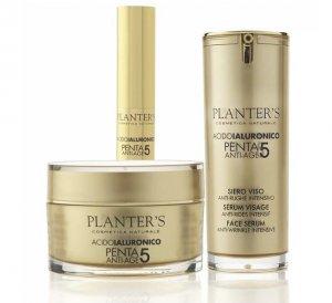 Planter’s Penta 5 anti-age: siero e crema linea antirughe all’acido ialuronico