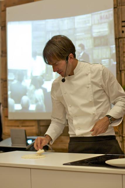 Milano Food Week opening with Davide Oldani