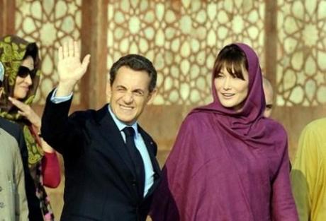 Sarkozy e Carla a Marrakech