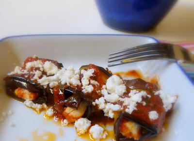 involtini di melanzane / ρολακια μελιτζανας