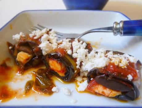 involtini di melanzane / ρολακια μελιτζανας