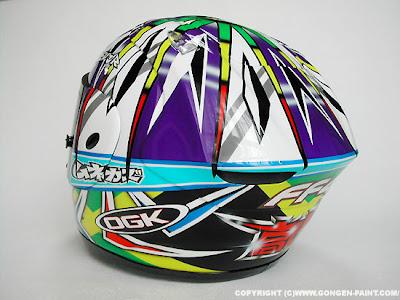 OGK-Kabuto FF4 #2 by Gongen Paint OGK-Kabuto FF4 #2 by Gongen Paint