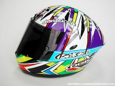 OGK-Kabuto FF4 #2 by Gongen Paint OGK-Kabuto FF4 #2 by Gongen Paint