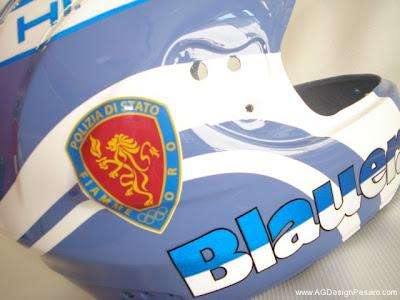 Blauer Helmets Force One M.Pirro Valencia 2011 by AG Design