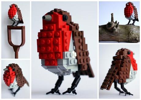 thomaspoulsombritishbirdseries1 Le sculture Lego di Thomas Poulsom