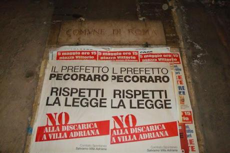 Volontari antidegrado a Via Merulana Volontari antidegrado a Via Merulana