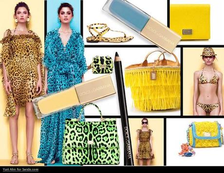 La Stampa leopard fluo Dolce & Gabbana