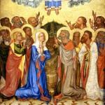 Ascensione di Cristo, dalla pala d'altare di Vyšší Brod