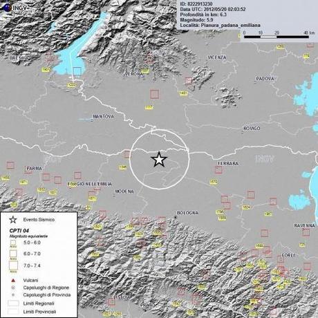 Il terremoto in Emilia Romagna: altre scosse