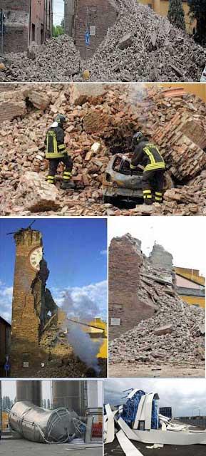 Terremoto in Emilia Romagna