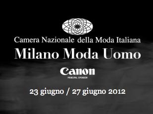 Milano Moda Uomo p/e 2013: il calendario ufficiale