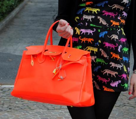 Outfit+Giveaway! Win my same DDLM Neon Bag!