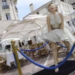 Statua Marylin Cannes 150x150 Le divine del cinema al Festival di Cannes   vetrina glamour 