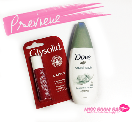Preview: Deodorante Dove & Stick labbra Glysolid