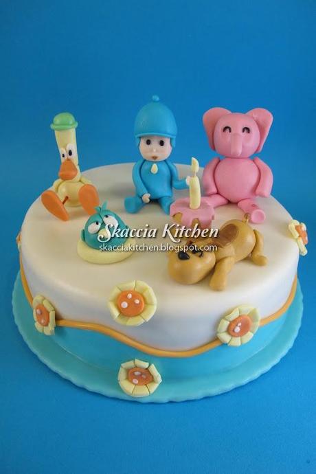 Pocoyo Cake