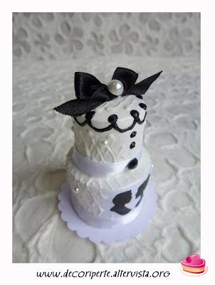 MINI WEDDING CAKE PASTA SINTETICA MINI WEDDING CAKE PASTA SINTETICA