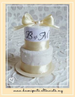 MINI WEDDING CAKE PASTA SINTETICA MINI WEDDING CAKE PASTA SINTETICA