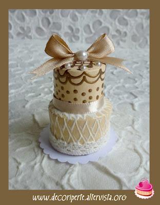 MINI WEDDING CAKE PASTA SINTETICA MINI WEDDING CAKE PASTA SINTETICA