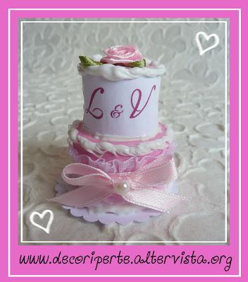 MINI WEDDING CAKE PASTA SINTETICA MINI WEDDING CAKE PASTA SINTETICA