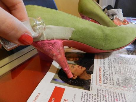 11 glittera DIY shoes – glitter and shine!