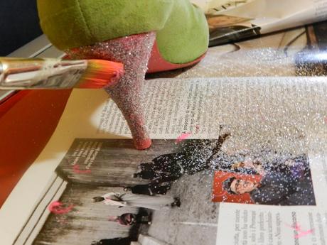 13 tampona DIY shoes – glitter and shine!