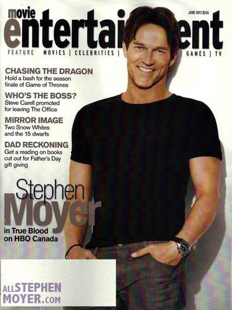 Stephen Moyer sulla cover di Stephen Moyer sulla cover