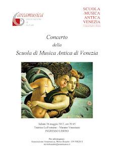 Concerto della Scuola di Musica Antica di Venezia