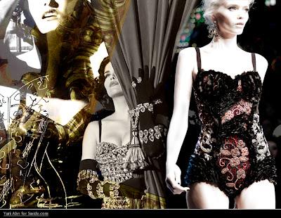 Il DNA di Dolce & Gabbana .... il corsetto