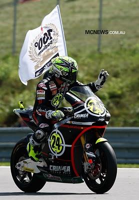 Toni Elias World Champion Moto2 2010