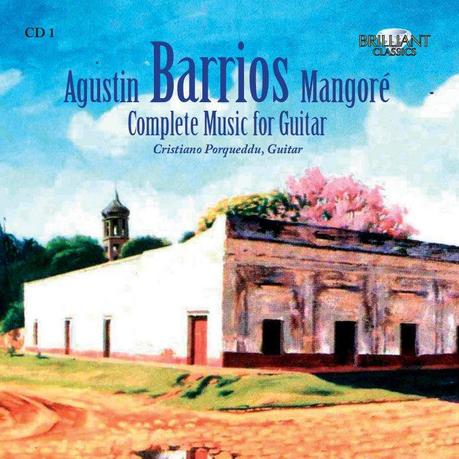 Cover per registrazione integrale della musica di Agustin Barrios Mangoré