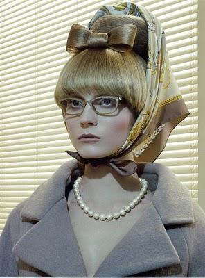 Wig craze: Charlotte di Calypso by Miles Aldridge for Vogue Italia October 2010