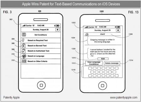 Apple brevetta il “parental control” per le comunicazioni di testo