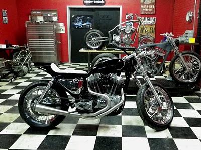 Wonder Customs Harley Cafe Racer