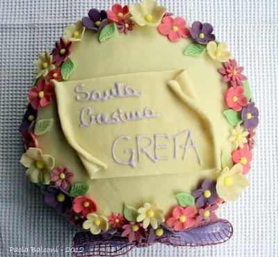 Torta e cupcakes per Greta! e siamo in finale...