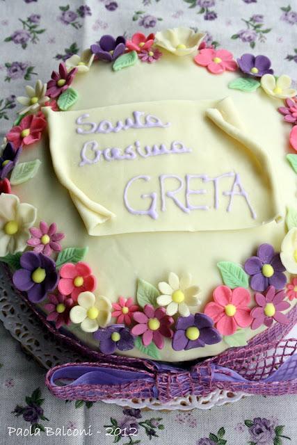 Torta e cupcakes per Greta! e siamo in finale...