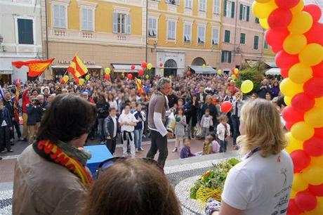 Come si conquista una città con la Pallanuoto: le immagini della festa di Imperia