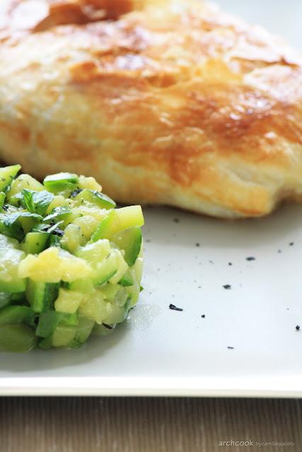 Un taglio pregiato antianemico: FILETTO IN CROSTA con timballo di zucchine