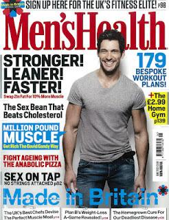 David Gandy su Men’s Health UK David Gandy su Men’s Health UK