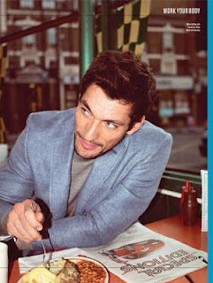 David Gandy su Men’s Health UK David Gandy su Men’s Health UK