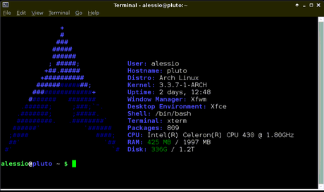 Archey – un tocco di classe alla nostra shell