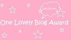 one lovely blog award