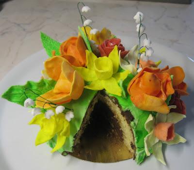 Torta mazzo di fiori per la Festa della Mamma