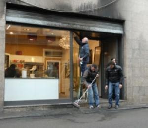 Milano: attentato a una panetteria a Binasco. Odore di racket o criminalità organizzata ?