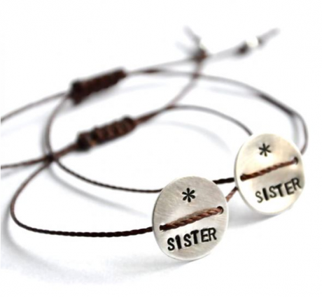 Set of 2 sister bracelet